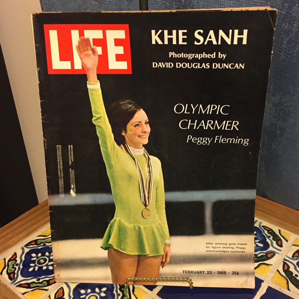 ✔️Vintage Life Magazine “Olympic Peggy Fleming “ ⛸